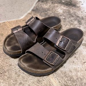 Mocha Birkenstocks